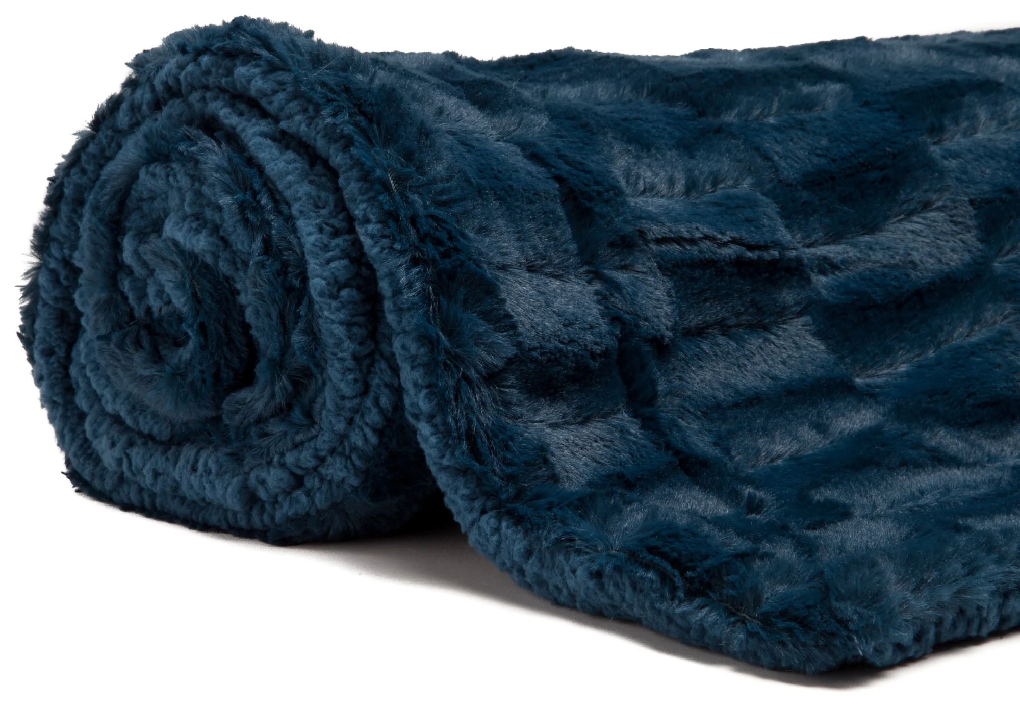 Deco Faux Fur Throw Blanket