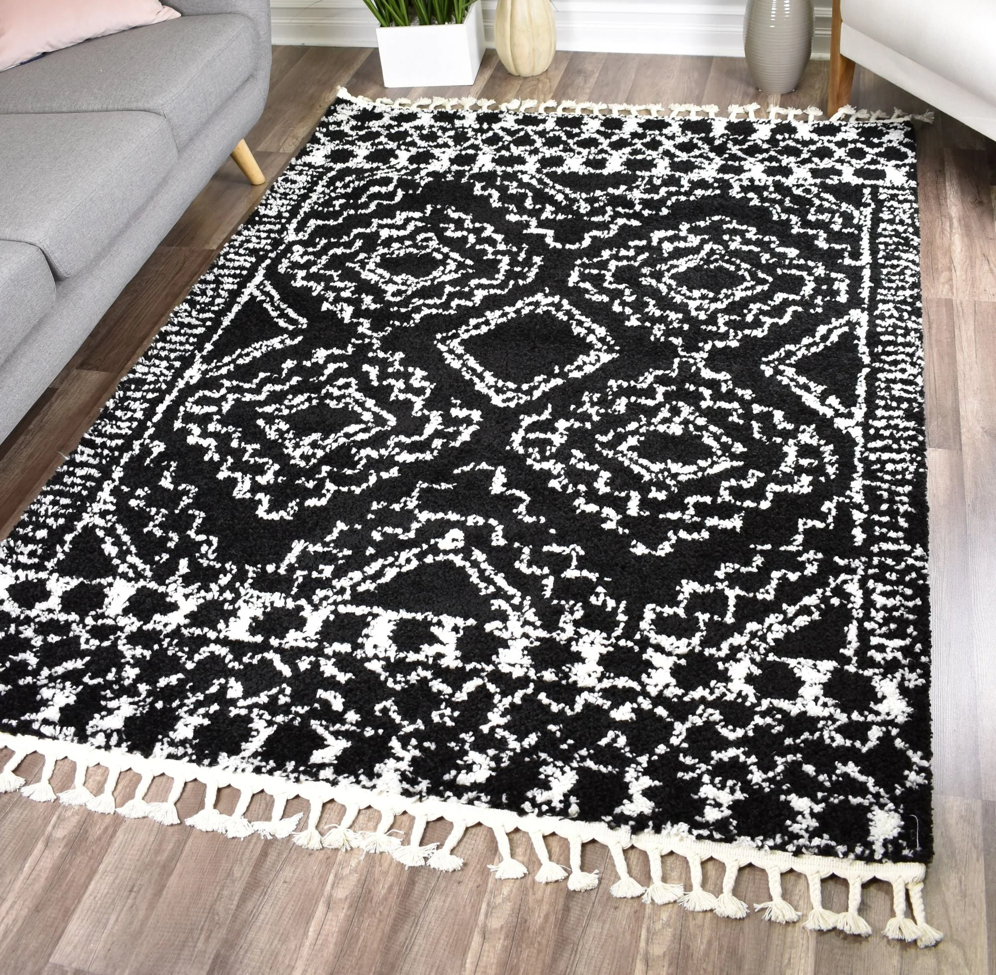 Shag Sable Area Rug