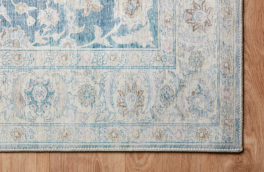 Chris Loves Julia x Loloi Antique Sky Rug, Pick Your Size
