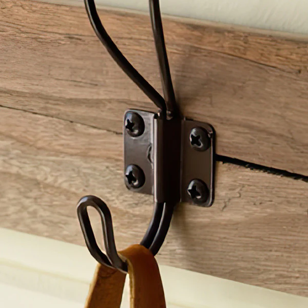 Recycled Wood Rustic Coat Rack