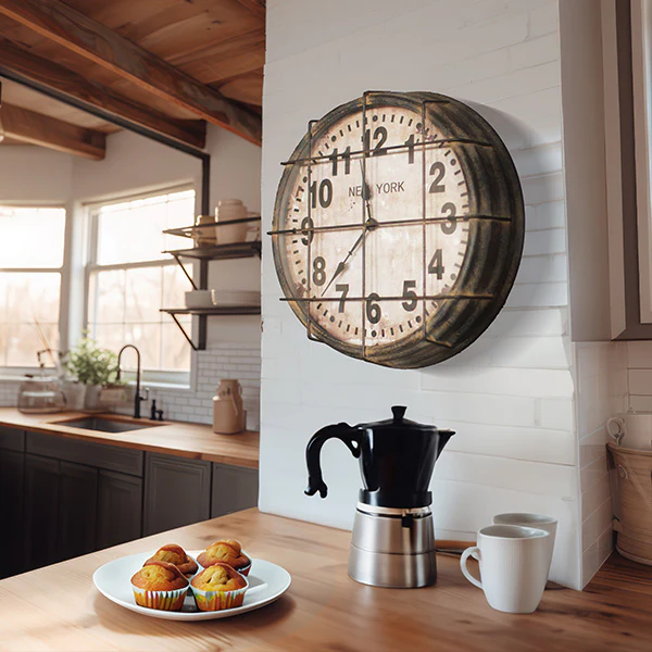 Vintage Inspired Subway Clock