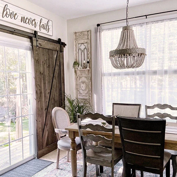 HUGE Ornate Wooden Wall Panel with Shelf