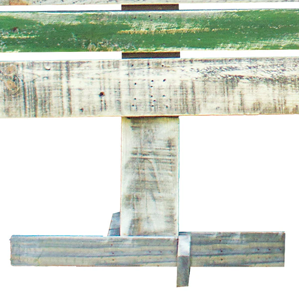 Recycled Wooden Christmas Trees, Set of 3