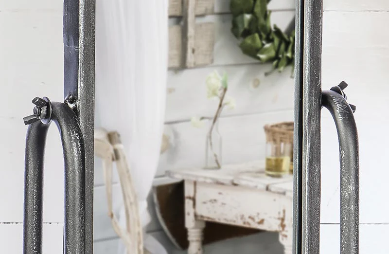 Rectangle Tabletop Mirror with Tray