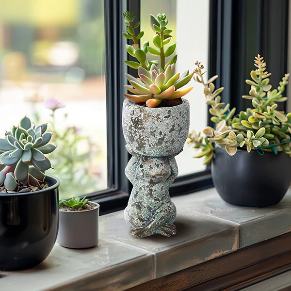 Enchanted Frog Planter