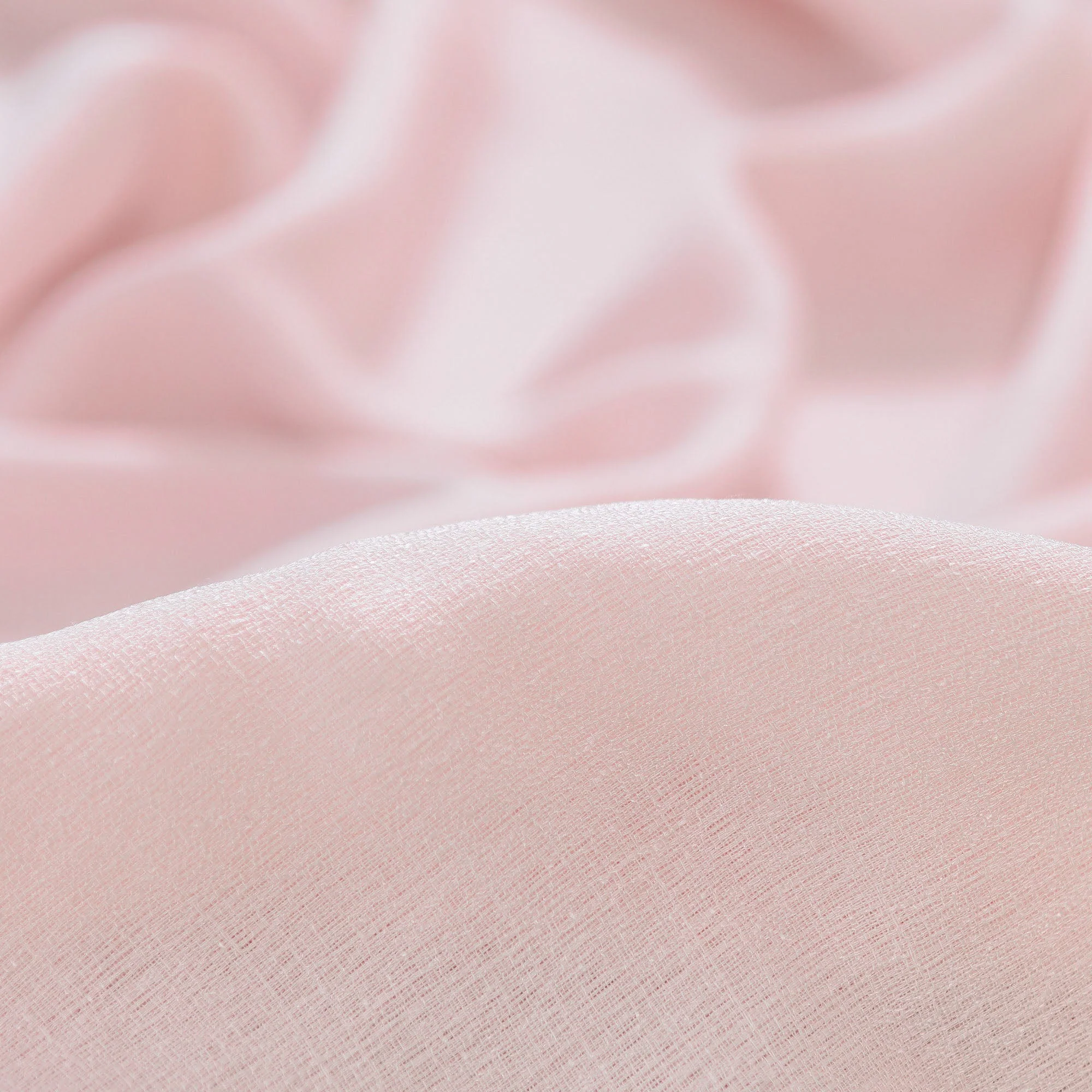 Faux Belgian Flax Solid Curtains