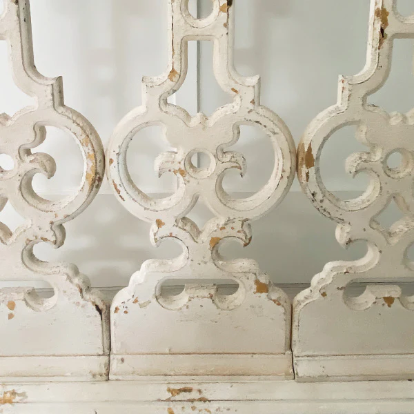 Intricate Scrollwork Console Table