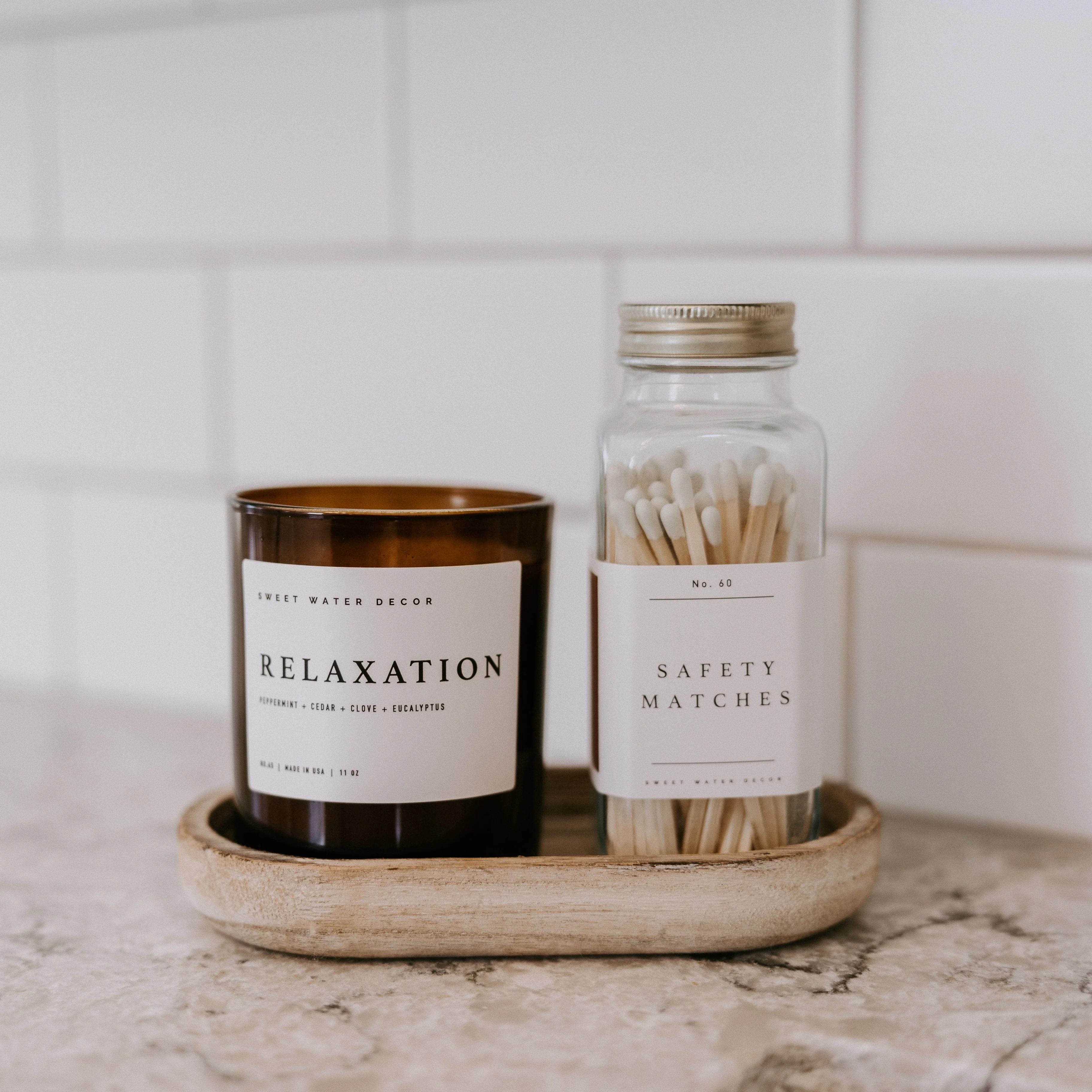 White Tip Safety Matches - 60 Count, 3.75