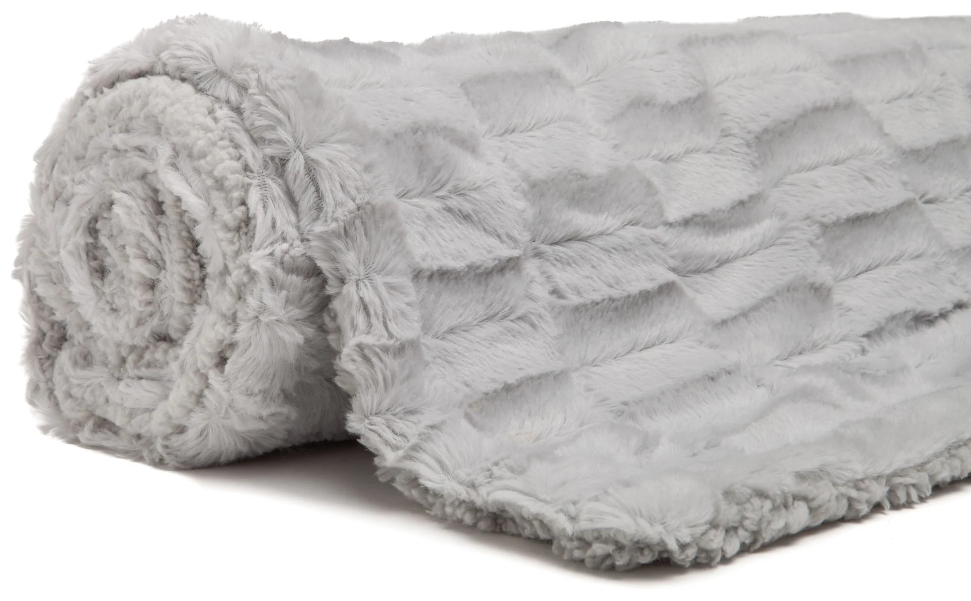 Deco Faux Fur Throw Blanket