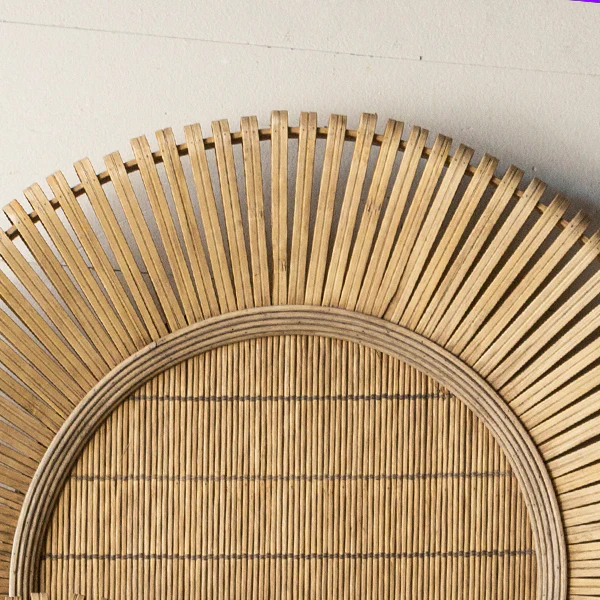Bamboo Wall Baskets, Set of 3