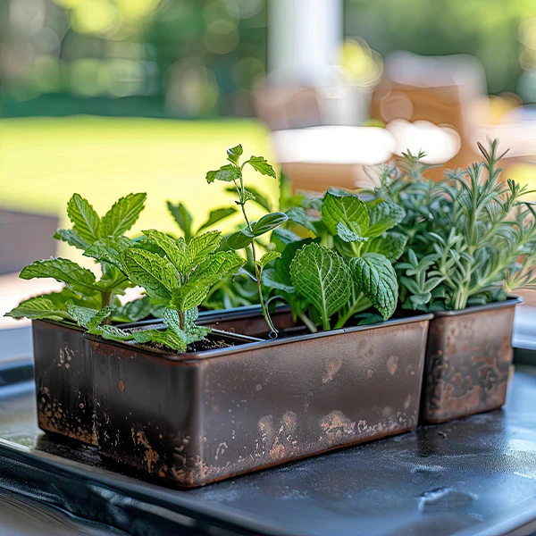 Peppermint, Chocolate Mint and Rosemary, Set of 3