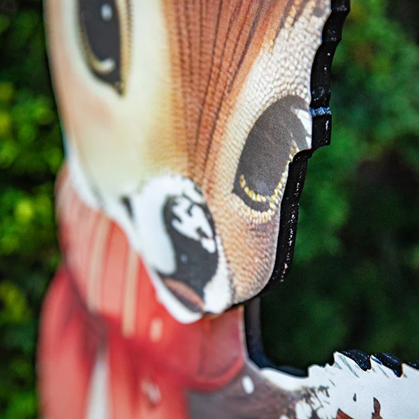 34 Inch Tall Vintage-Inspired Indoor/Outdoor Bambi Cutout | Santa’s Family Collection