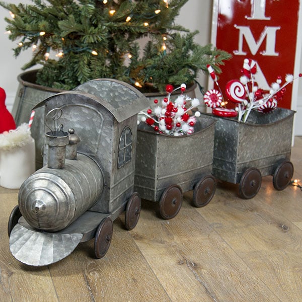 HUGE Galvanized Train