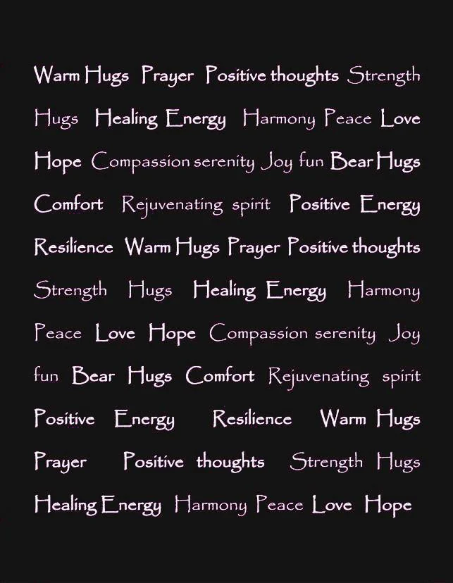 Gift Faux Fur Comfort Words Throw Blanket