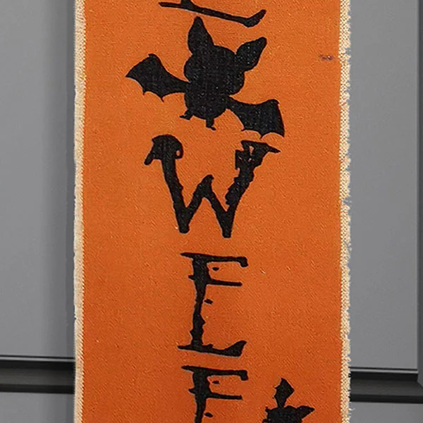 Large Canvas Halloween Sign