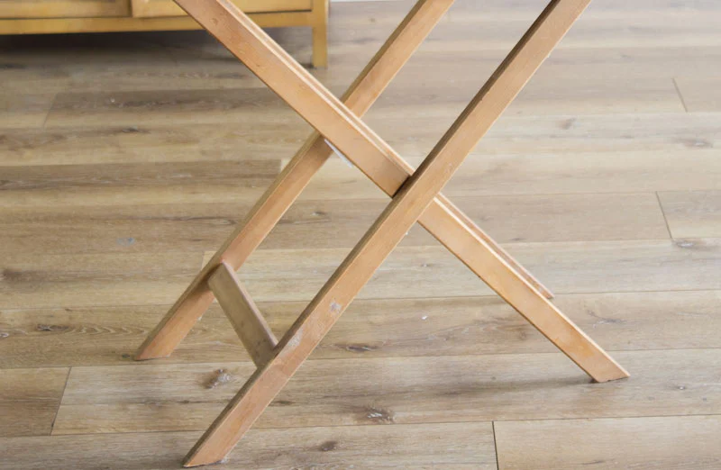 Chippy Paint Enamel Storage Table