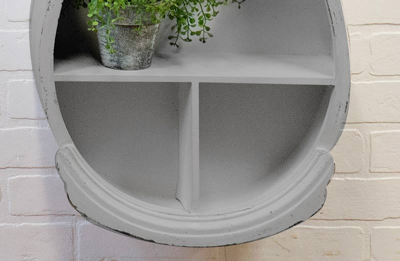 *HUGE* Distressed Mora Wall Clock