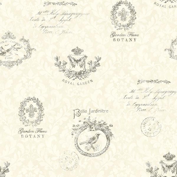 Prepasted Jardin Wallpaper