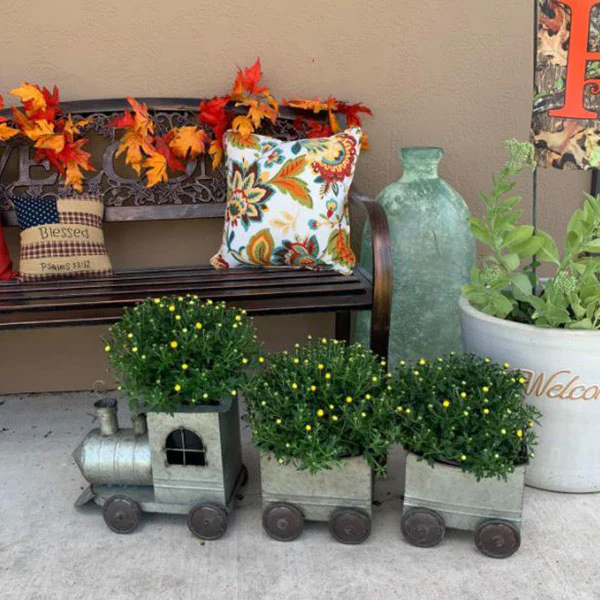 HUGE Galvanized Train