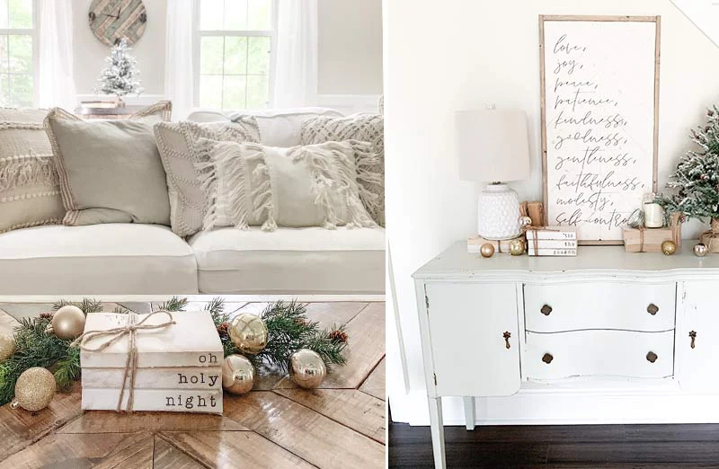 Christmas Sentiments Stamped Book Set, Artisan Made By ReefRainAria