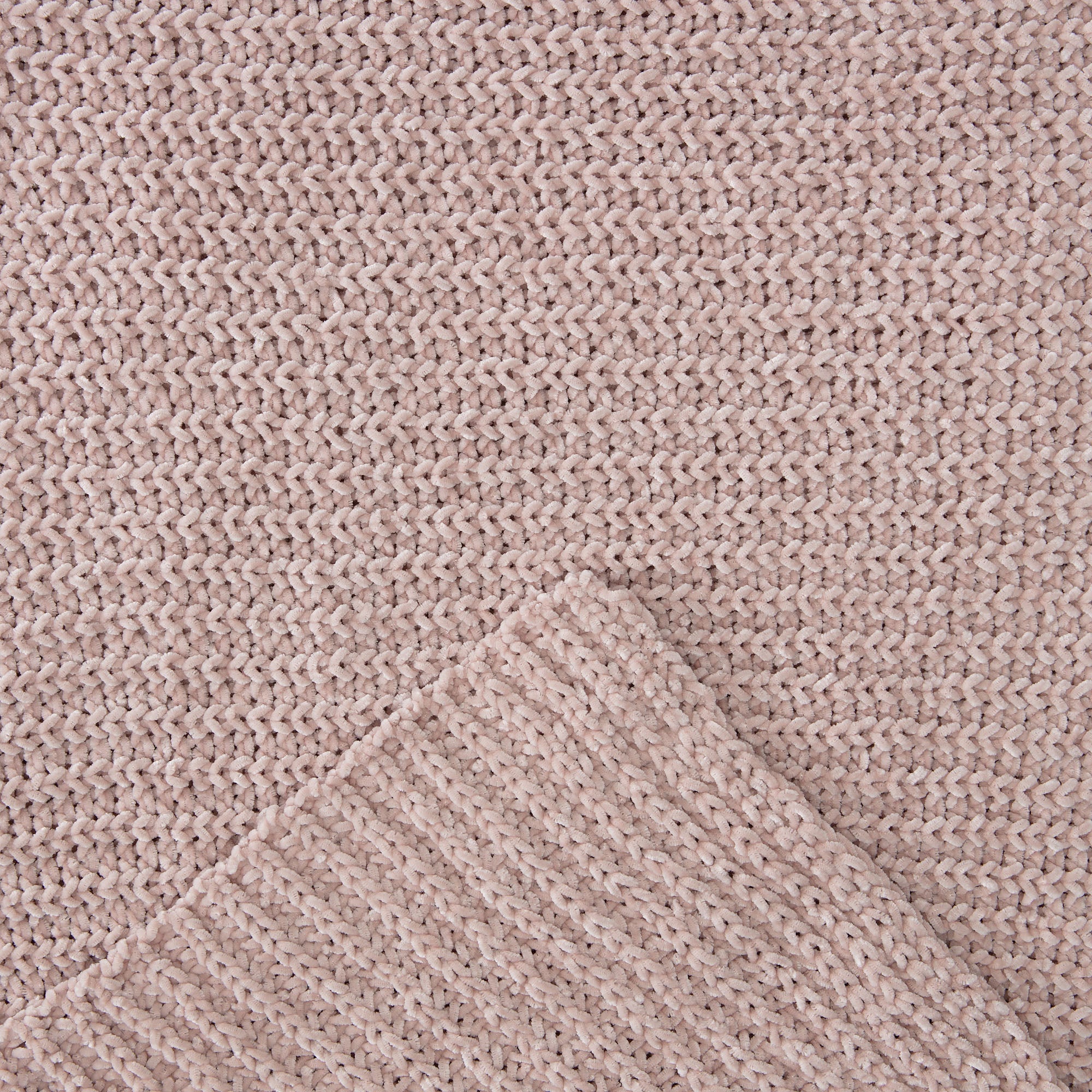 Knit Chenille Throw Blanket