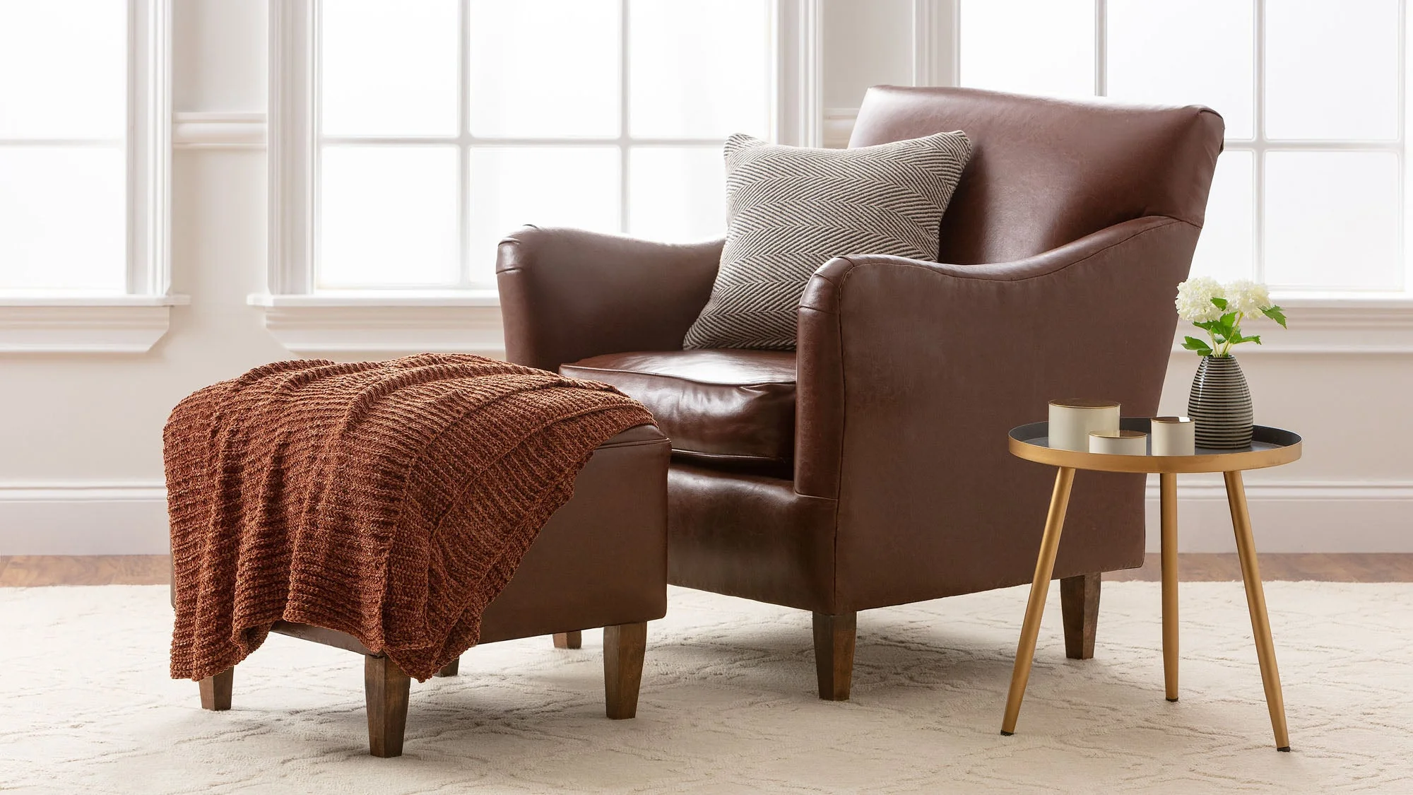 Knit Chenille Throw Blanket