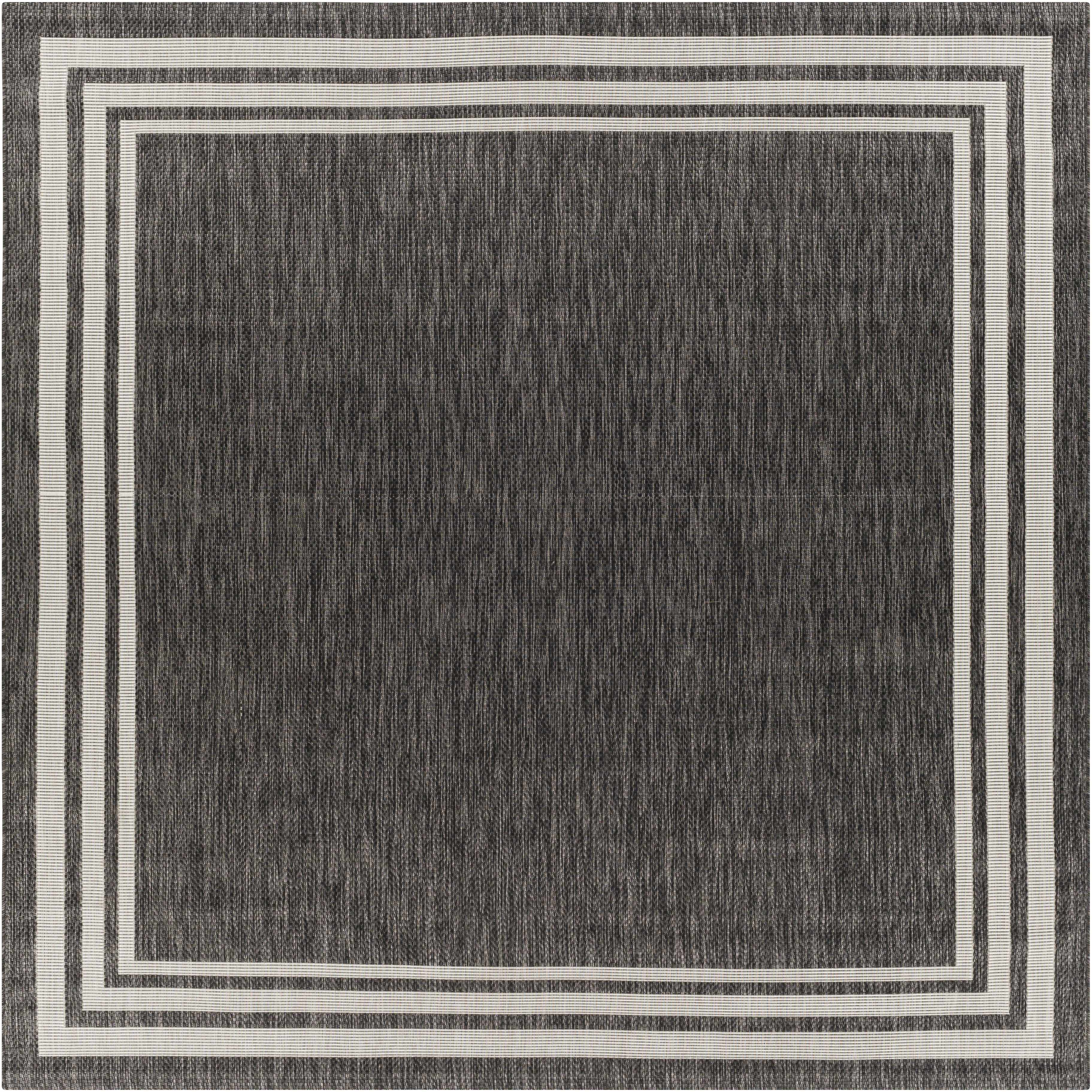 Charcoal Outdoor Rug