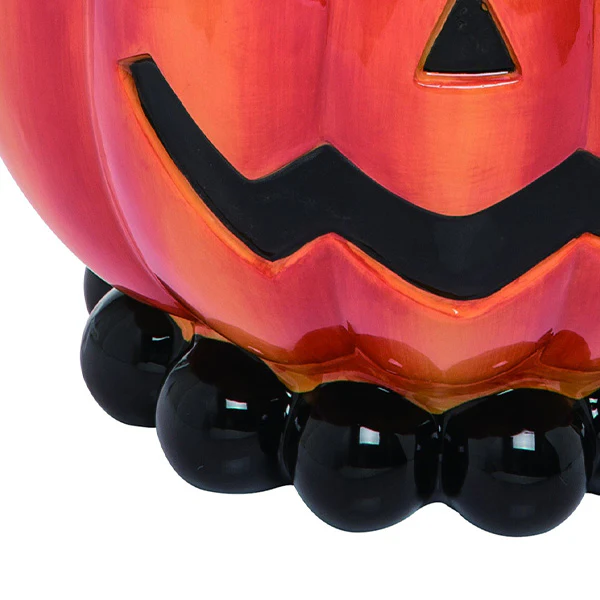 Halloween Carnival Pumpkin Cookie Jar