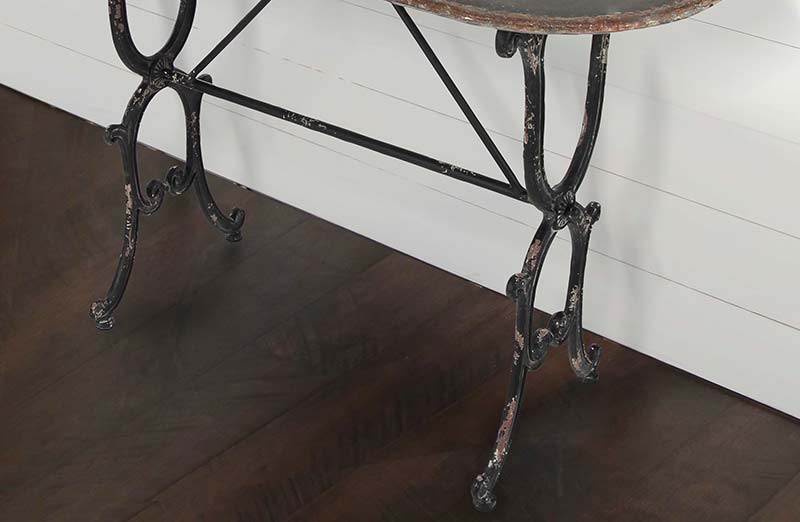 Antique Metal Console Table