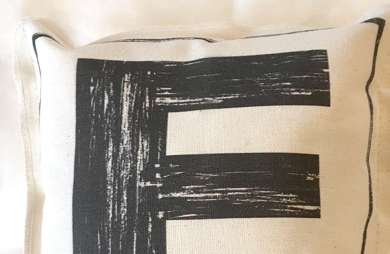 HOME Letter Pillows  Set of 4