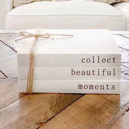 Mother's Day Hand Stamped Collect Beautiful Moments Book Set