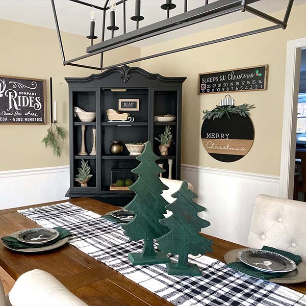 Sleeps 'til Christmas Magnetic Countdown Sign