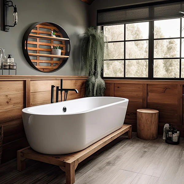 Serving Tray Round Wall Shelf