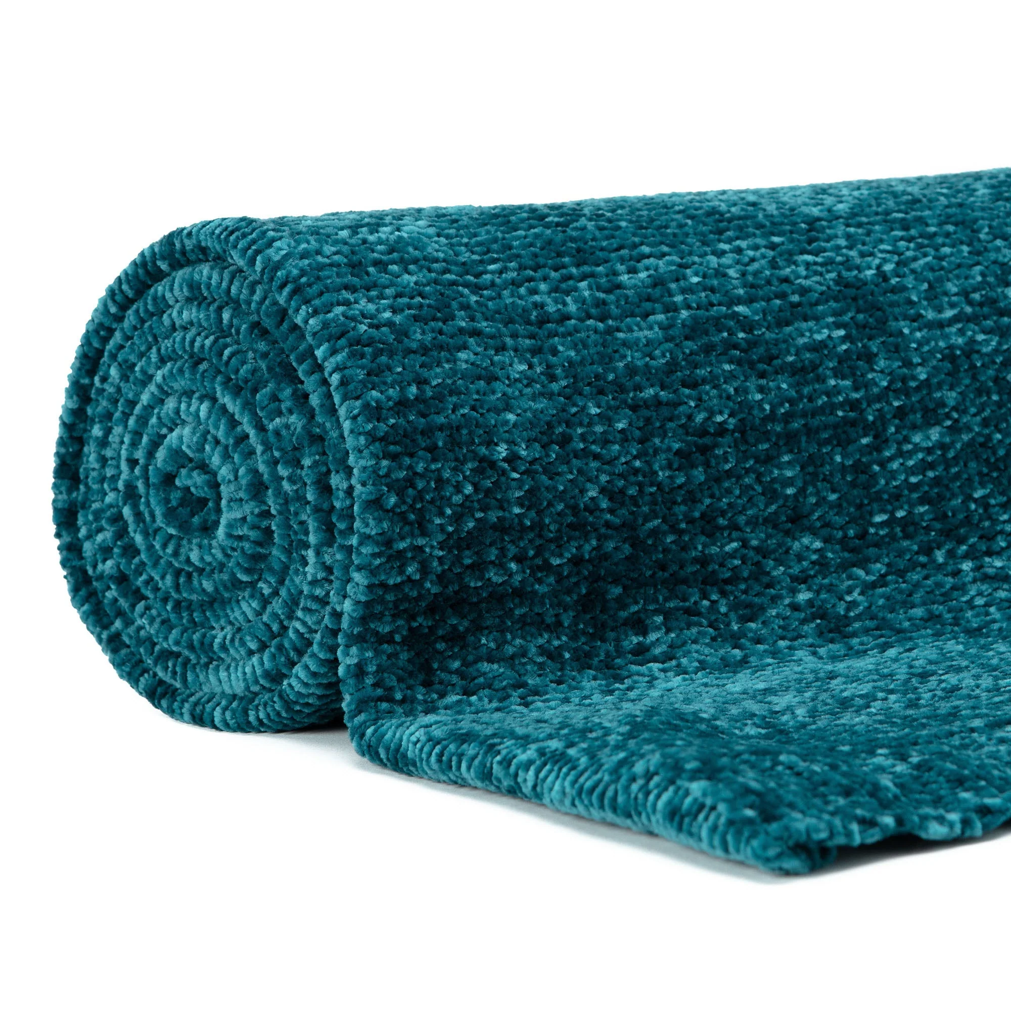 Chenille Luxe Border Throw Blanket