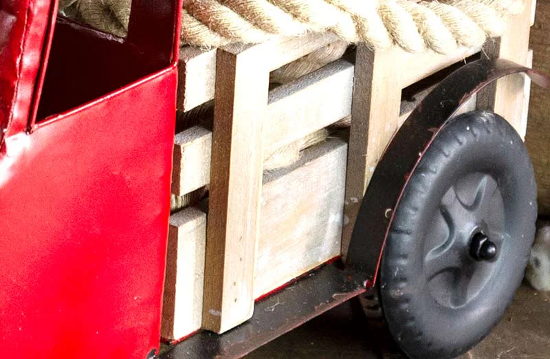 Farm Style Red Truck