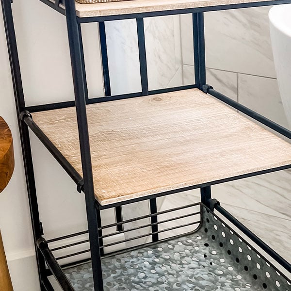 Three-Tier Space Saving Utilitarian Shelf