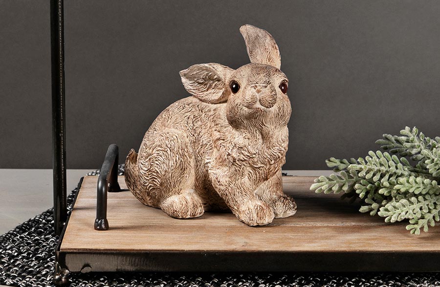 Rustic Wooden Two Tiered Display Tray