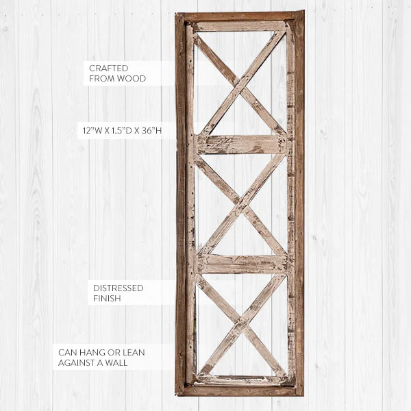 Architectural Wooden Transom Window Frame