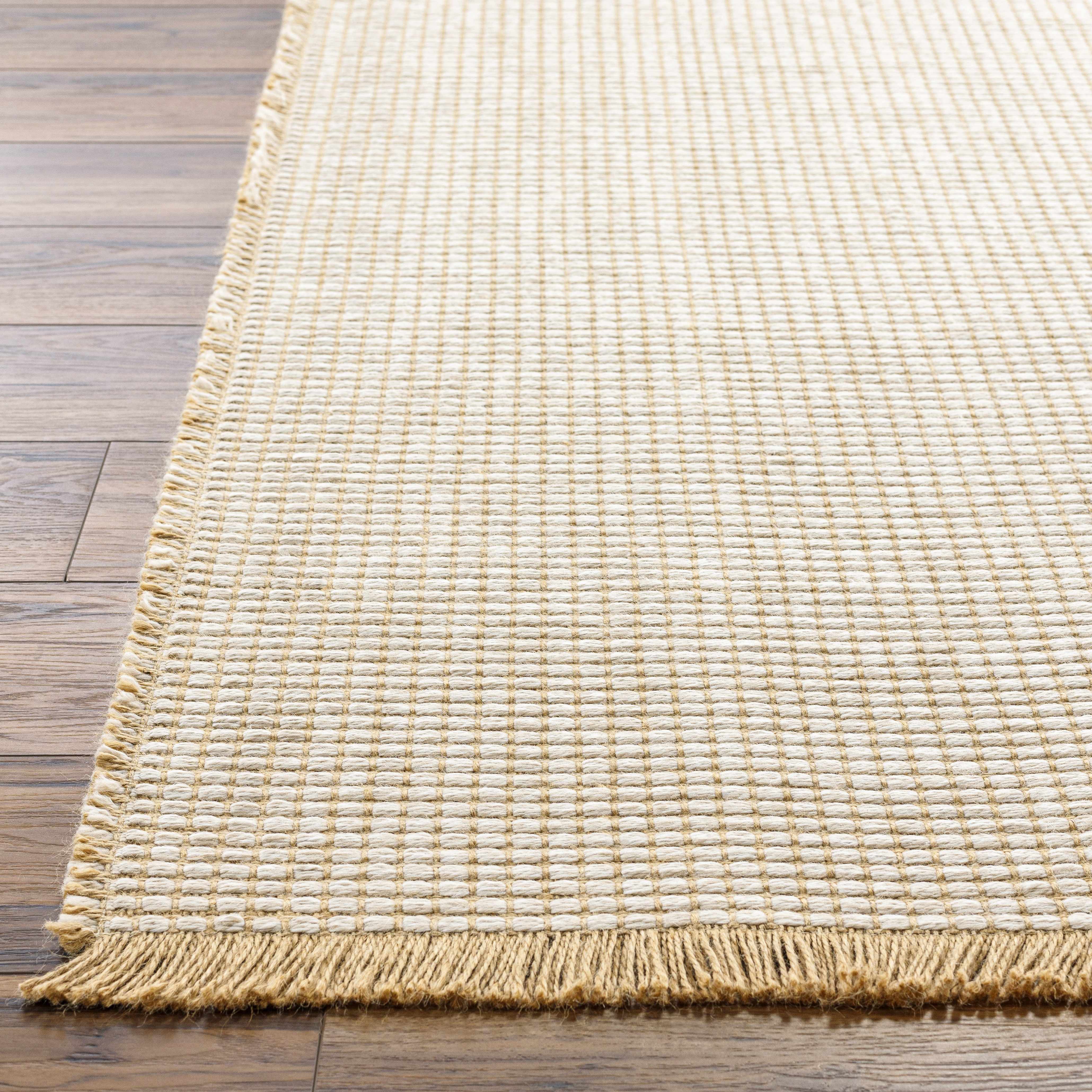 Jute Cream Area Rug