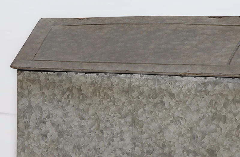 Galvanized Storage Bin