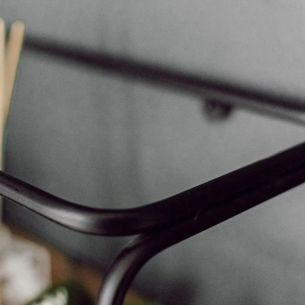 Industrial Metal Framed Wall Shelves, Set of 2