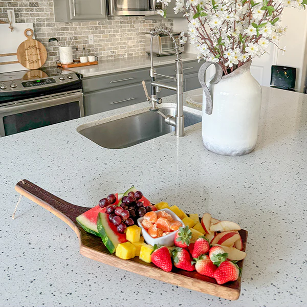 Wine Barrel Wood Charcuterie Board