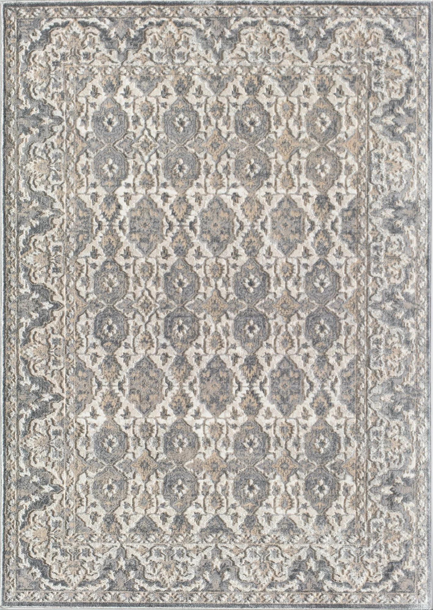 Elliana Grey Taupe Area Rug