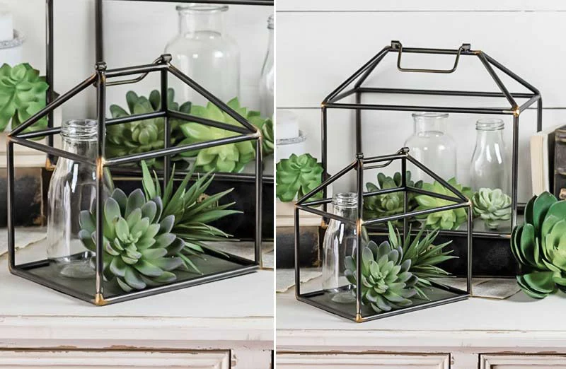 House Framed Planters Set of 2