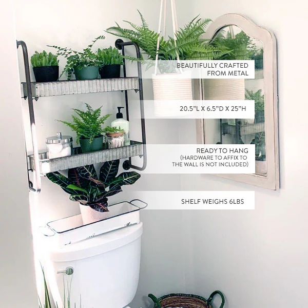 Corrugated Two Tiered Shelving Unit