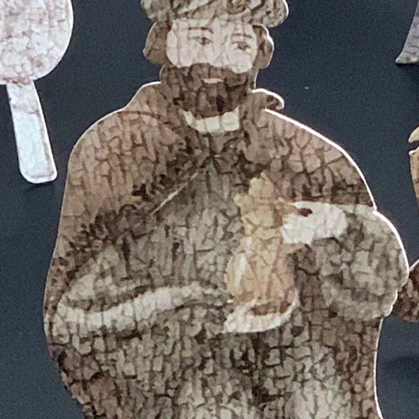 Vintage-Inspired Tabletop Nativity Scene, Set of 12