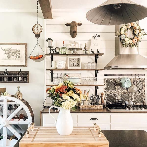 Easy Mount Handcrafted Wall Mounted Pot Rack