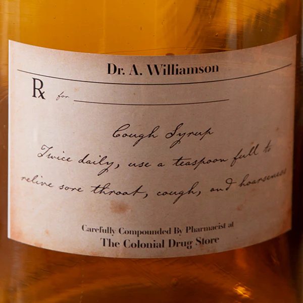 Antique-Inspired Apothecary Bottle