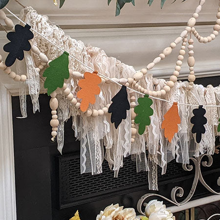 54 Inch Long Fall Leaves Garland