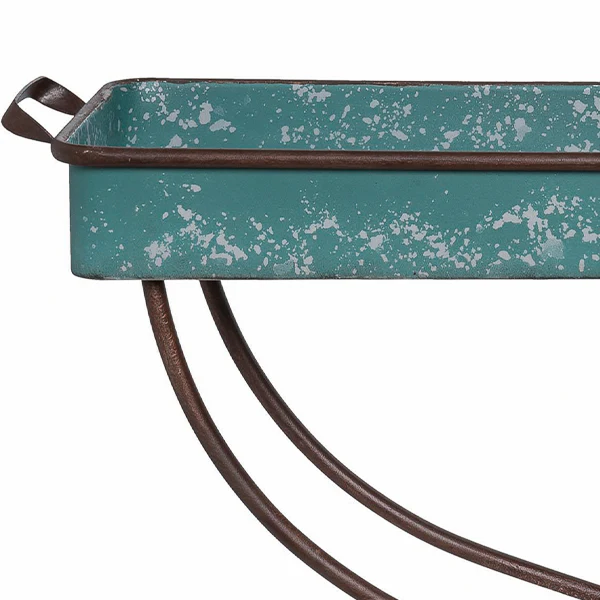 Vintage Finish Butler Table Tray